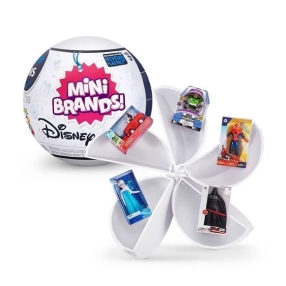 5 Surprise Mini Brands Disney Store Edition, Mystery Pack ( Full case of 24 ) - Picture 2 of 7